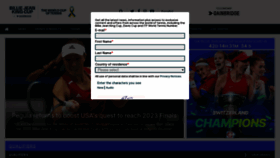 What Fedcup.com website looked like in 2023 (1 year ago)