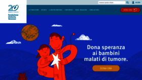 What Fondazioneveronesi.it website looked like in 2023 (1 year ago)