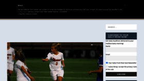 What Frontrowsoccer.com website looked like in 2023 (1 year ago)