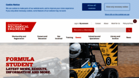 What Formulastudent.com website looked like in 2023 (1 year ago)
