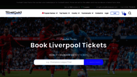 What Footballticketpad.com website looked like in 2023 (1 year ago)