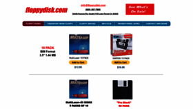 What Floppydisk.com website looked like in 2023 (1 year ago)