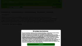 What Fremdwort.de website looked like in 2023 (2 years ago)