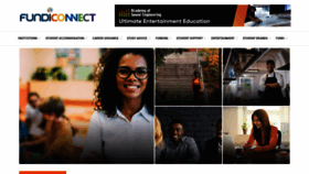 What Fundiconnect.co.za website looked like in 2023 (1 year ago)