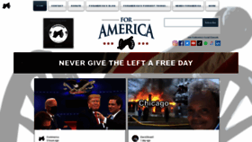 What Foramerica.org website looked like in 2023 (1 year ago)