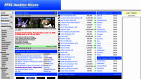What Ffxiah.com website looked like in 2023 (1 year ago)
