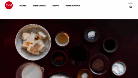 What Foodnetwork.ca website looked like in 2023 (1 year ago)
