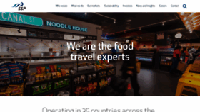What Foodtravelexperts.com website looked like in 2023 (1 year ago)