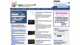 What Fairsandfestivals.net website looked like in 2023 (1 year ago)