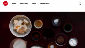 What Foodtv.ca website looked like in 2023 (3 years ago)