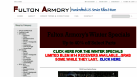 What Fulton-armory.com website looked like in 2023 (1 year ago)