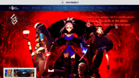 What Fate-go.us website looked like in 2023 (1 year ago)