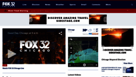 What Fox32chicago.com website looked like in 2023 (1 year ago)
