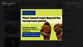 What Foodanddrinkeurope.com website looked like in 2023 (1 year ago)