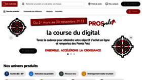 What Fransbonhomme.fr website looked like in 2023 (2 years ago)
