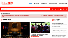 What Fulcrum.sg website looked like in 2023 (1 year ago)