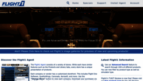 What Flight1.com website looked like in 2023 (1 year ago)