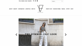 What Fashionvibe.net website looked like in 2023 (1 year ago)