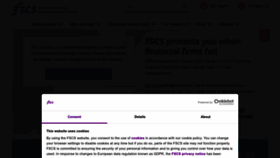 What Fscs.org.uk website looked like in 2023 (2 years ago)