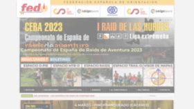 What Fedo.org website looked like in 2023 (1 year ago)