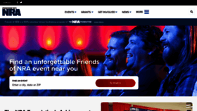 What Friendsofnra.org website looked like in 2023 (1 year ago)