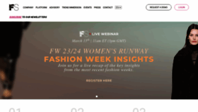 What Fashionsnoops.com website looked like in 2023 (1 year ago)