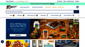 What Foodservicedirect.com website looked like in 2023 (1 year ago)
