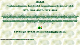 What Fbvz.de website looked like in 2023 (2 years ago)
