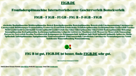 What Figb.de website looked like in 2023 (1 year ago)
