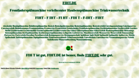 What Fiht.de website looked like in 2023 (2 years ago)