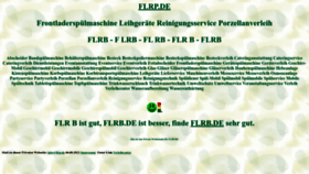 What Flrp.de website looked like in 2023 (3 years ago)