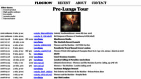 What Floshow.net website looked like in 2023 (1 year ago)