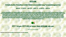 What Fptv.de website looked like in 2023 (2 years ago)