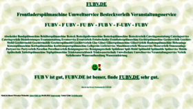 What Fubv.de website looked like in 2023 (2 years ago)