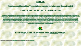 What Fvib.de website looked like in 2023 (1 year ago)