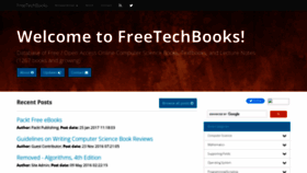 What Freetechbooks.com website looked like in 2023 (1 year ago)