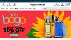 What Fragranceoutlet.com website looked like in 2023 (1 year ago)