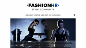 What Fashion.hr website looked like in 2023 (1 year ago)