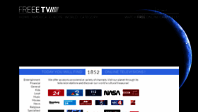 What Freeetv.com website looked like in 2023 (1 year ago)