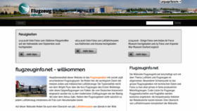 What Flugzeuginfo.net website looked like in 2023 (1 year ago)
