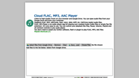 What Flacplayer.ehubsoft.net website looked like in 2023 (1 year ago)