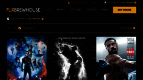 What Flixbrewhouse.com website looked like in 2023 (1 year ago)