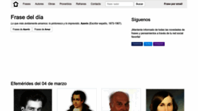 What Frasesypensamientos.com.ar website looked like in 2023 (1 year ago)