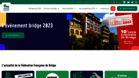 What Ffbridge.fr website looked like in 2023 (1 year ago)