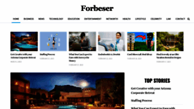 What Forbeser.com website looked like in 2023 (1 year ago)