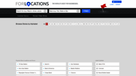 What Forlocations.com website looked like in 2023 (1 year ago)