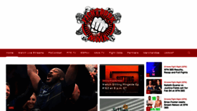 What Fightbookmma.com website looked like in 2023 (1 year ago)