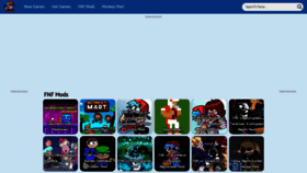 What Fnfmods.io website looked like in 2023 (1 year ago)