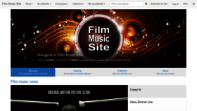 What Filmmusicsite.com website looked like in 2023 (1 year ago)