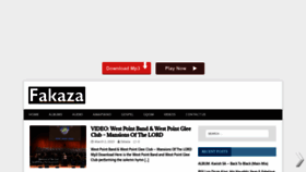 What Fakaza2018.com website looked like in 2023 (1 year ago)